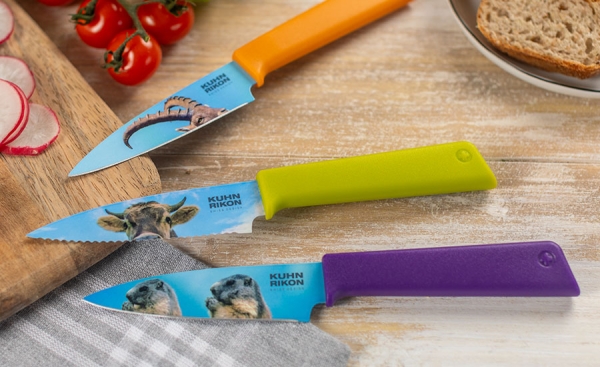COLORI®+ Rüstmesser Set Schweizer Tiere 3 Stk. (Limited Edition)